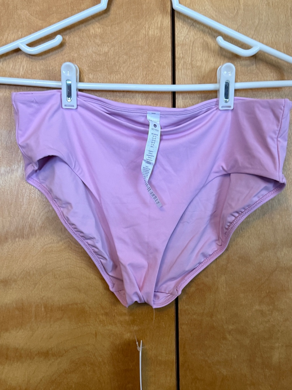 NWT - CRZ YOGA Vita Pink Bikini Bottoms Size Medium